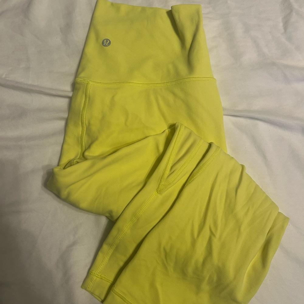 Lululemon Yellow Leggings
